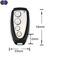 Porte de garage électrique de haute qualité, télécommande universelle sans fil 433MHz clone face à face