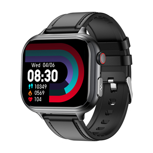 Montre connectée <span class=keywords><strong>TK17</strong></span> 1,91 pouce pour homme, bracelet métallique, ECG/PPG/appel Bluetooth, 380 mAh, suivi de santé, étanche IP68, calendrier - Product Image 6