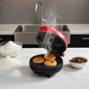 Machine à mini-beignets Myrva, ronde, électrique, revêtement antiadhésif, pour usage en boulangerie - Product Image 2