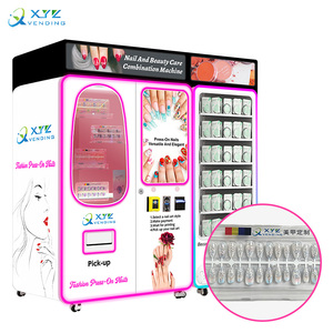 Máquina Expendedora de Cosméticos con Pantalla Táctil y Sistema de Desechado Seguro, Máquina Expendedora Inteligente de Impresoras de Arte de Uñas con Lector de Tarjetas - Product Image 2