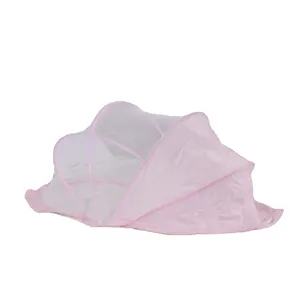 Estate grande tessuto a maglia zanzariera portatile pieghevole bambino <span class=keywords><strong>lettino</strong></span> da viaggio Cover per bambini stile semplice - Product Image 1