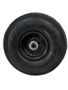 Carretilla Rueda 4 pulgadas Cubo de plástico Rueda neumática Carretilla para jardinería Paisajismo y construcción - Product Image 6