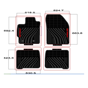 KCTION Vente en gros Tapis de voiture OEM de haute qualité Toutes saisons Écologique Imperméable pour <span class=keywords><strong>Toyota</strong></span> Prius Ajustement personnalisé Tapis de sol de voiture 3D en PVC - Product Image 2