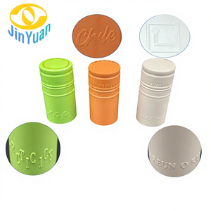 Personnalisation en profondeur, gaufrage disponible, bouchons de bouteille en aluminium ROPP Stelvin 30*60mm pour vin mousseux - Product Image 1