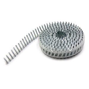 Clous en spirale à tête plate en acier galvanisé de haute qualité, marque Huazhen, Tianjin - Product Image 3