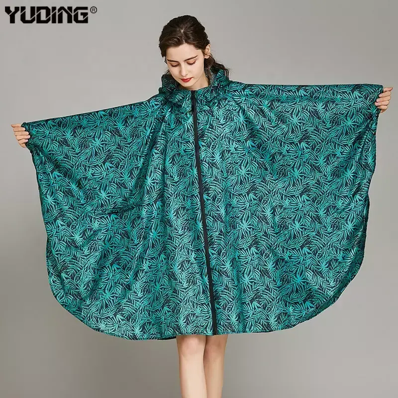 Áo Mưa Poncho Tùy Chỉnh Ba Lô Đi Bộ Đường Dài Ngoài Trời Cho Nam Nữ Người Lớn Áo Mưa Polyester Thời Trang Nhẹ Chống Thấm Nước