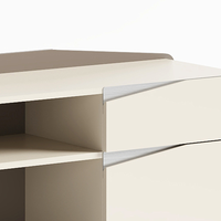 Meubles de bureau modernes modulaires en MDF, armoire de rangement mobile à 2 tiroirs pour l'école, l'entrepôt, l'hôtel