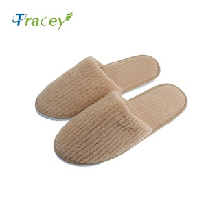 Pantuflas Desechables de Felpa de Coral Estampadas de Alta Calidad para <span class=keywords><strong>Hotel</strong></span>, Color Azul, con Suelas Antideslizantes Cálidas para Spa y Salones de Belleza - Product Image 6
