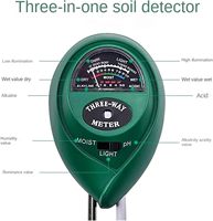Testeur de pH du sol Modèle de jardin Origine Chine Utilisation en plein soleil Surveillance de l'humidité et de l'acidité du sol