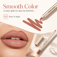 Crayon à lèvres repulpant naturel, marque privée, doré, longue tenue, pour maquillage de fête, idéal pour un usage quotidien et événementiel