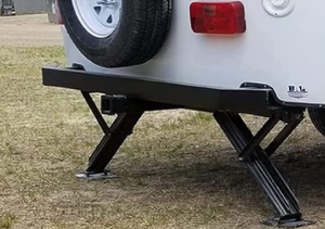 Sistem <span class=keywords><strong>Jack</strong></span> penstabil daya RV 1800lbs muatan 120W <span class=keywords><strong>Jack</strong></span> <span class=keywords><strong>Trailer</strong></span> daya listrik mendukung kaki penyesuaian tinggi 26" - Product Image 2