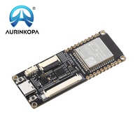 Papan driver LCD RGB ESP32-S3 dengan prosesor dual-core LX7 32-bit 240MHz, 8MB PSRAM/Flash, mendukung Wi-Fi dan antarmuka BLE Tipe C