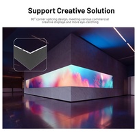 Écran LED mural fixe HD RAYBO pour intérieur, P2.6 P2.9, panneau LED ultra-fin et ultra-léger, écran d'affichage LED pour murs de culture d'entreprise