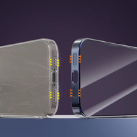Nueva Funda Brillante Electrochapada para iPhone 16 Pro Max de la Serie Apple, con Protección Antigolpes y Anticaídas, Gran Venta