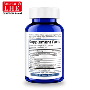 Fabricant de compléments alimentaires à base de magnésium à marque privée Shecome, soutien musculaire et énergétique pour adultes, 100 capsules de magnésium - Product Image 6