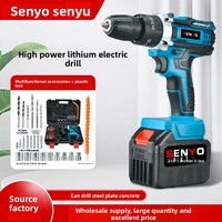 Perceuse sans fil rechargeable au lithium-ion, compacte, haute performance, moteur sans balais 21V, vitesse variable, réversible, poignée pistolet, OEM