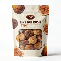 Sachets refermables en mylar imprimés sur mesure, papier kraft brun, compostable, fenêtre transparente, emballage alimentaire, sachet debout