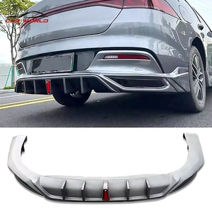 Kit carrosserie : Diffuseur arrière avec éclairage pour BYD QIN Plus 2021-2023, Style DMI EV, Lame avant, Jupes latérales, Accessoire automobile - Product Image 6