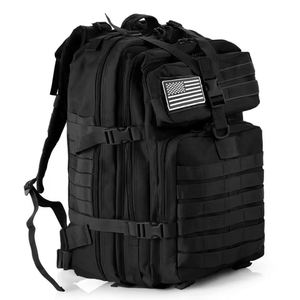 Sac à dos tactique de randonnée, de pêche et de chasse en nylon 1000D imperméable, système Molle, pour activités de plein air, sport, camping, randonnée, 25L/50L - Product Image 1