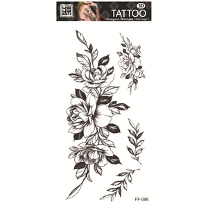 Tatuaggio impermeabile adesivi produttori all'ingrosso lupo Totem tatuaggio arabico adesivi tatuaggio personalizzato - Product Image 3