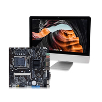 OEM 2021new Cina Pabrik Kantor H81 Musik Gaming Cpu Mini Gigabit Semua Dalam Satu Pc Grosir Komputer Laptop Motherboard