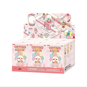 Labubu <span class=keywords><strong>CRYBABY</strong></span> Tears Factory Series, Muñeco de Vinilo PVC con Cara de Peluche en Caja Ciega, Colgante de Muñeco Llorón con Personajes de Frozen - Product Image 2