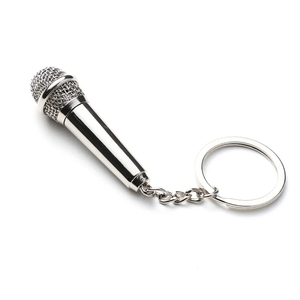 Retro Cassette Tape Keychain - Metal Chain, Silver, Creative Car Key Gift & Fashion Accessory - View #5