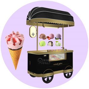 Camión Triciclo de helado móvil, triciclo de gasolina, bicicleta, carrito de comida a la venta en Malasia - Product Image 2