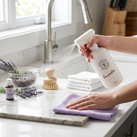 Usine En Gros 500ml Gel Douche Shampooing Bouteille En Verre Vide Cheveux Huile Lotion Crème Emballage Cheveux Utilisation Sérigraphie Bouchon À Bille