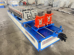 छत ट्रस बनाने मशीन स्टील ट्रैक लाइट कील टोपी सी यू सेक्शन कोल्ड रोल फॉर्मिंग लाइन यू आकार कील रोल बनाने वाली मशीन पीपीजी - Product Image 2