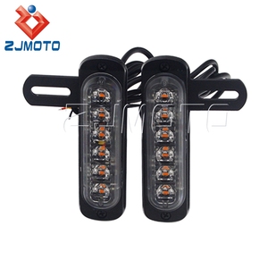 Pour Denali B6 Double <span class=keywords><strong>Plaque</strong></span> D'<span class=keywords><strong>immatriculation</strong></span> <span class=keywords><strong>LED</strong></span> Frein Auxiliaire Lumières <span class=keywords><strong>Moto</strong></span> - Product Image 3