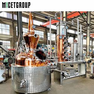 Equipo de Destilación Multifuncional Semiautomático de 500L, Cesta para Ginebra, Controlador PID, Equipo de Destilación de Aceites Esenciales de 500L - Product Image 2