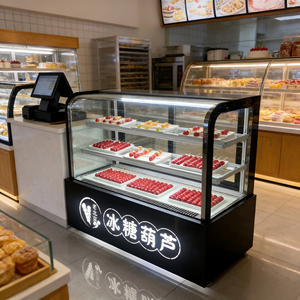 Vitrine Réfrigérée Commerciale à Refroidissement par Air pour Gâteaux, Direct Usine, pour Boulangerie, Hôtel et Restaurant - Product Image 1