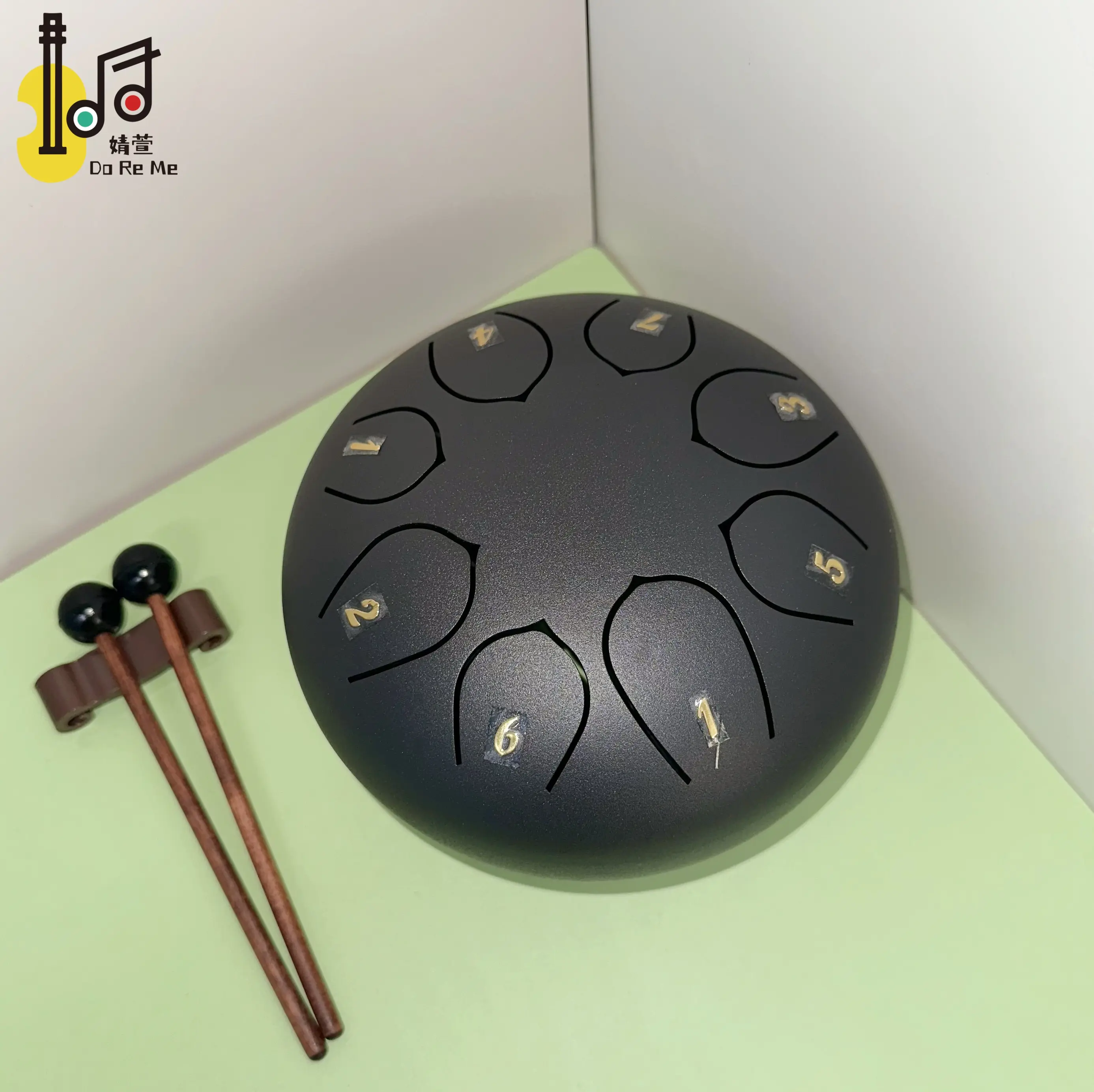 Factory Price 6 Inch Steel Tongue Drum Percussion Instrumental Music Drums Practice