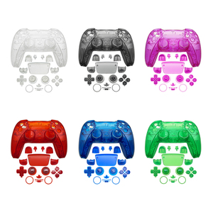 Trong Suốt Cho PS5 Rõ Ràng Front <span class=keywords><strong>Shell</strong></span> Trở Lại Vỏ Rõ Ràng Trang Trí Vỏ Rõ Ràng Đầy Đủ Thiết Lập Nút - Product Image 1