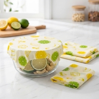 Emballage alimentaire en cire d'abeille bio, écologique, réutilisable, pour fruits, sandwichs, légumes, cire d'abeille naturelle, emballage alimentaire, directement de l'usine