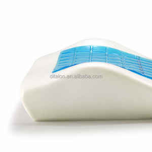 Cojín Lumbar de Gel refrigerante, almohada de espuma viscoelástica para la espalda, cojín ergonómico para silla de oficina, cojín de asiento, almohada de contorno de cintura ajustable - Product Image 3