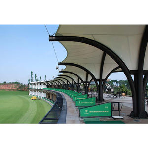 Nouvelle Tendance Toiture Extérieure en Tissu Tensile PVDF pour Structure Métallique de Tribunes de Football sur Terrain avec Toit - Product Image 3