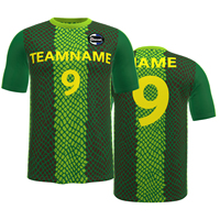 Conjunto de Uniforme de Fútbol Personalizado por Sublimación, Estilo Retro, Transpirable, para Equipos de Fútbol