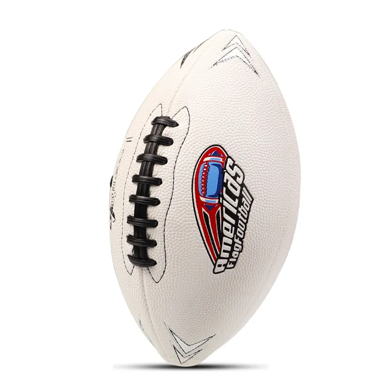 Neuer offizieller Matchball Professional Factory Rugby Größe 5 Hochwertiges Fußball-Logo American Football Ball für Match