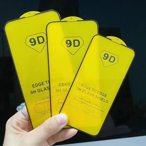 批发 10 合 1 件装 9D 屏幕保护膜 适用于 iPhone 17 16 15 14 Pro Max 13 12 Mini 11 <span class=keywords><strong>X</strong></span> XS XR 8 <span class=keywords><strong>7</strong></span> <span class=keywords><strong>6</strong></span> Plus SE <span class=keywords><strong>3</strong></span> 钢化玻璃 - Product Image 3
