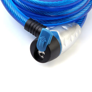 साइकिल एक्सेसरीज मोटरसाइकिल एक्सेसरीज सुपर क्वालिटी साइकिलिंग सुरक्षा एंटी चोरी बाइक स्टील केबल लॉक - Product Image 5