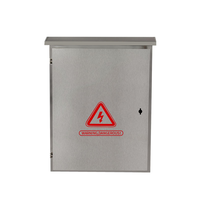 Boîtier de commande en acier inoxydable IP54, sécurité durable, personnalisable, boîtier électronique pour la protection des circuits