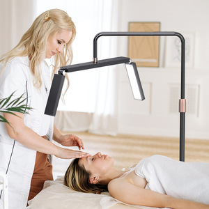 36-inch LED nửa mặt trăng vẻ đẹp ánh sáng cho khuôn mặt cơ thể tay thẩm mỹ có thể điều chỉnh độ sáng 3000-6000K cho đầu Mắt Tay mục tiêu - Product Image 4