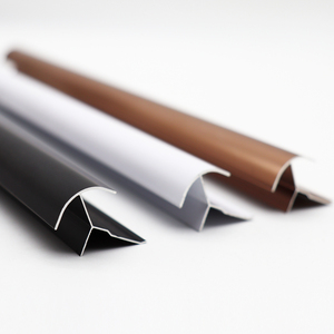 Bandes d'angle en aluminium argenté durable en gros pour le coin extérieur de mur - Product Image 3
