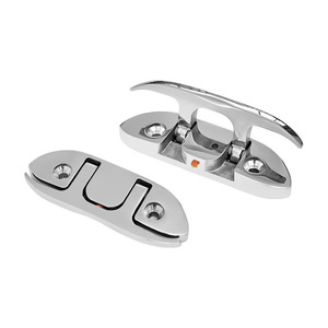 Stainless Steel Foldable Latch 4.5 Inch Marine Hardware For Boat <b>Yacht</b> Door Replacement Repair - Product Image 1