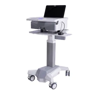 Troli Laptop Rumah Sakit dengan Laci Troli Medis