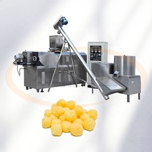 Commercial <b>Snack</b> Bar Extruder Puffed <b>Corn</b> Chips <b>Snacks</b> Food Making Machine Puff <b>Snack</b> Machine - Product Image 3