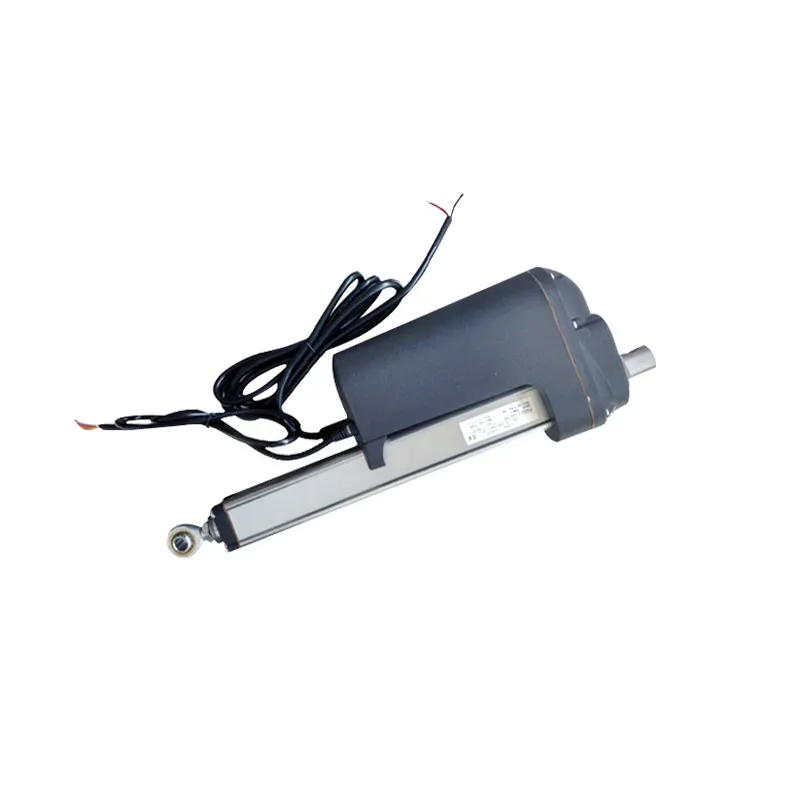Actionneur linéaire électrique industriel robuste, basse tension 24V, cc, éclairage de cylindre électrique, tige télescopique, 696 LY020