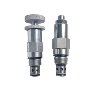 Vanne de décharge hydraulique réglable manuellement YF10, vanne de régulation de pression à sortie centrale - Product Image 1